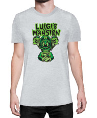 Мъжка Тениска Super Mario Nintendo Luigi Mansion