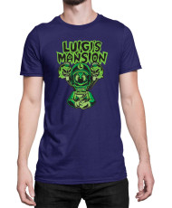 Мъжка Тениска Super Mario Nintendo Luigi Mansion