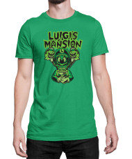 Мъжка Тениска Super Mario Nintendo Luigi Mansion