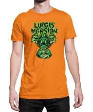 Мъжка Тениска Super Mario Nintendo Luigi Mansion