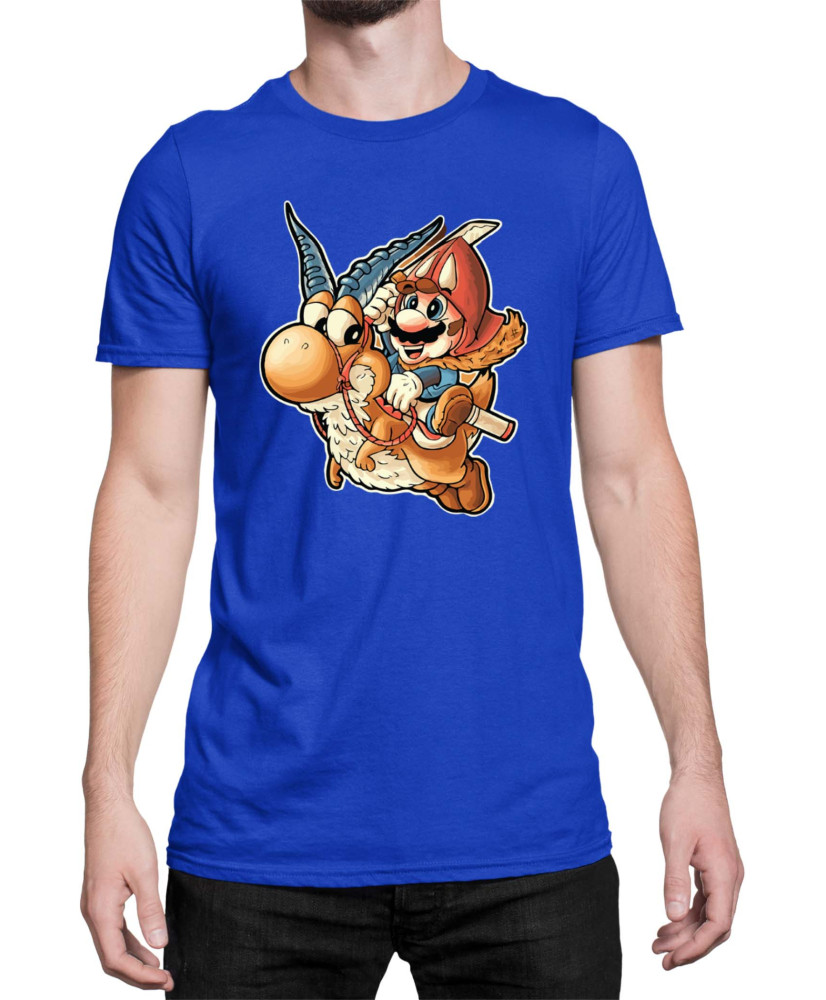 Мъжка Тениска Super Mario Nintendo Mario & Yoshi 02