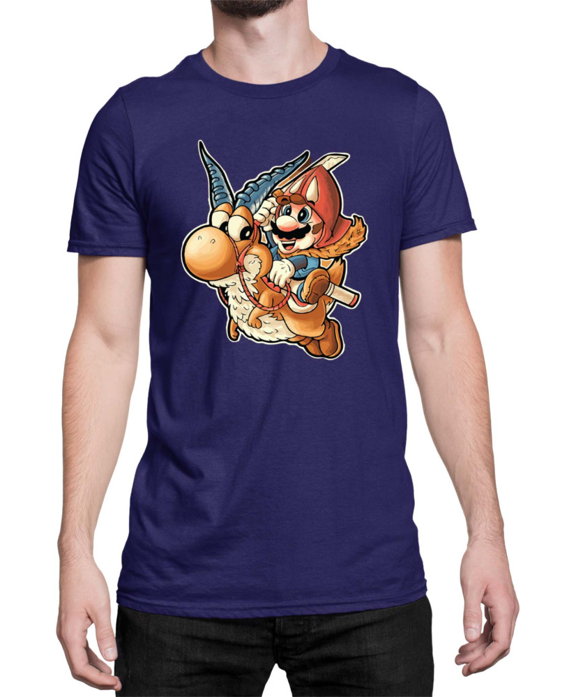 Мъжка Тениска Super Mario Nintendo Mario & Yoshi 02