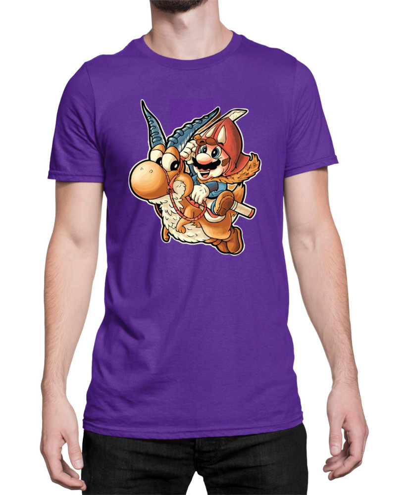 Мъжка Тениска Super Mario Nintendo Mario & Yoshi 02
