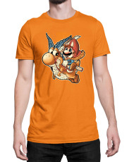 Мъжка Тениска Super Mario Nintendo Mario & Yoshi 02