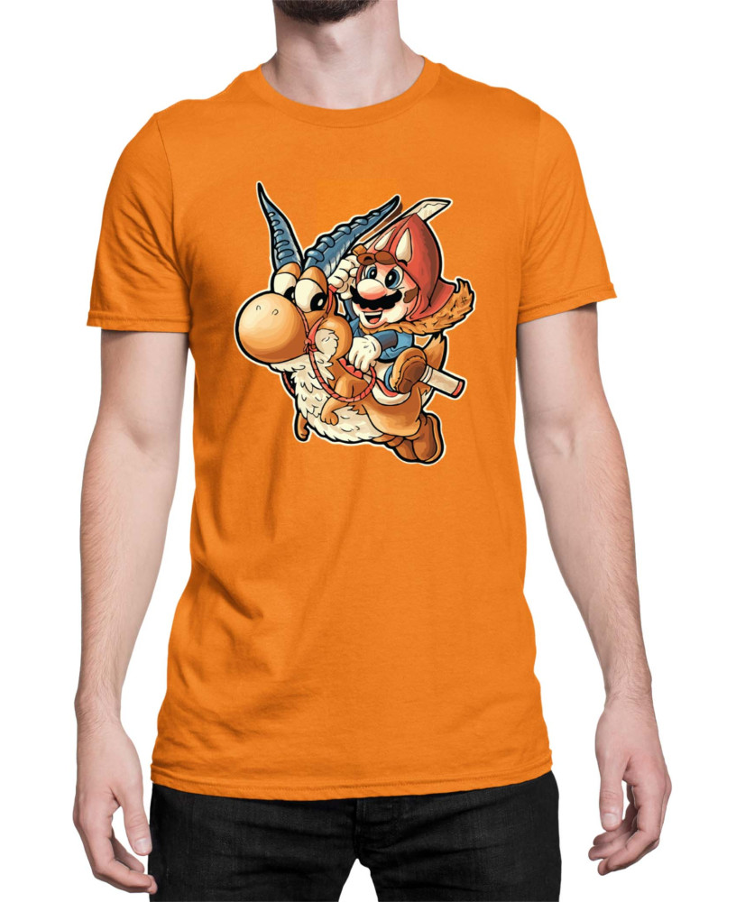 Мъжка Тениска Super Mario Nintendo Mario & Yoshi 02