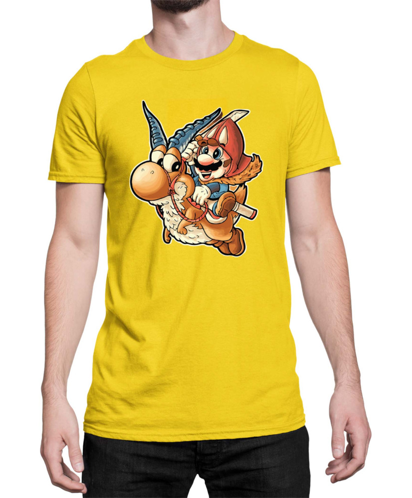 Мъжка Тениска Super Mario Nintendo Mario & Yoshi 02
