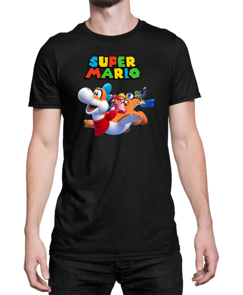 Мъжка Тениска Super Mario Nintendo Mario 17