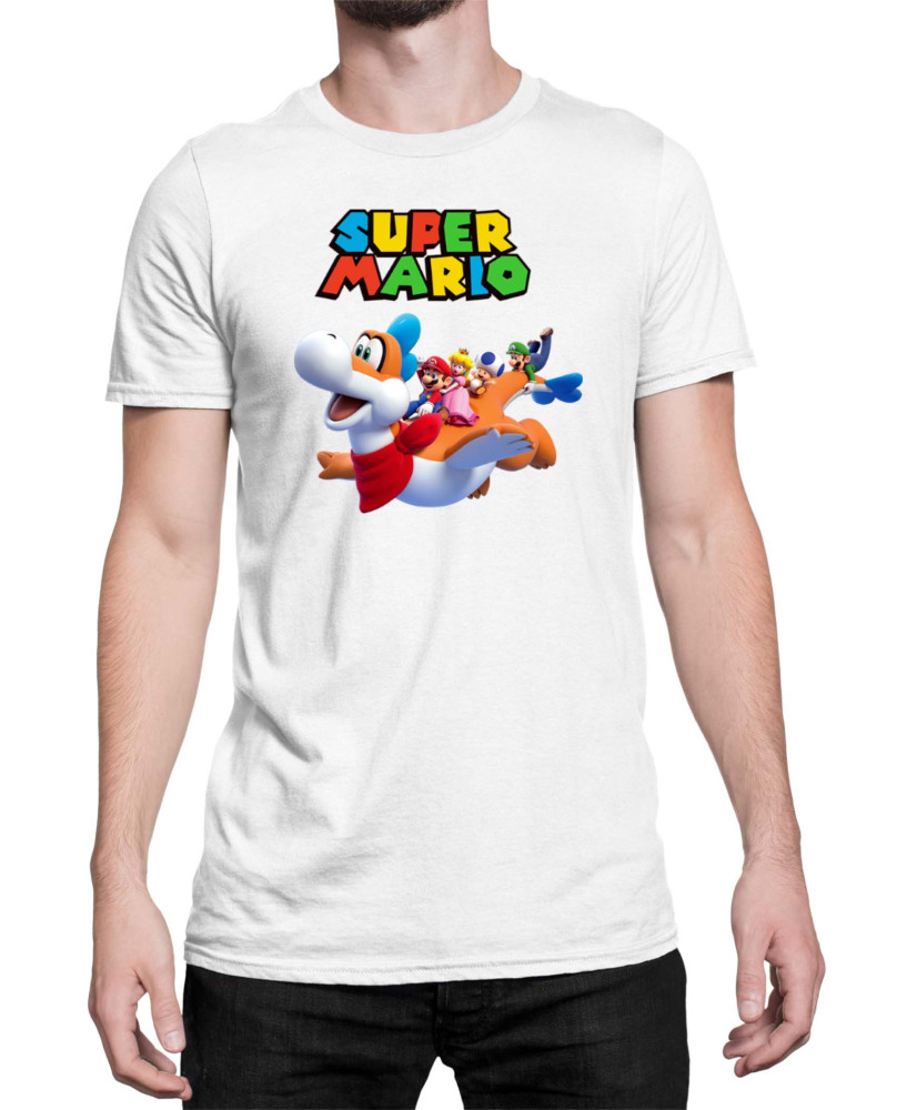 Мъжка Тениска Super Mario Nintendo Mario 17