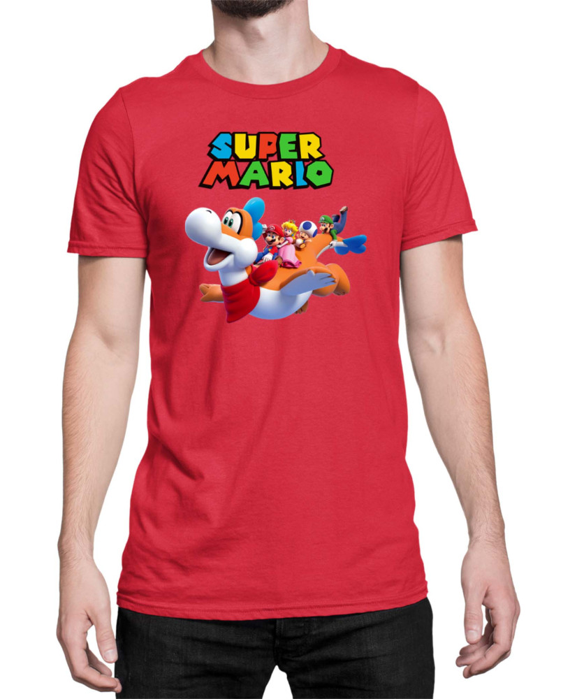 Мъжка Тениска Super Mario Nintendo Mario 17