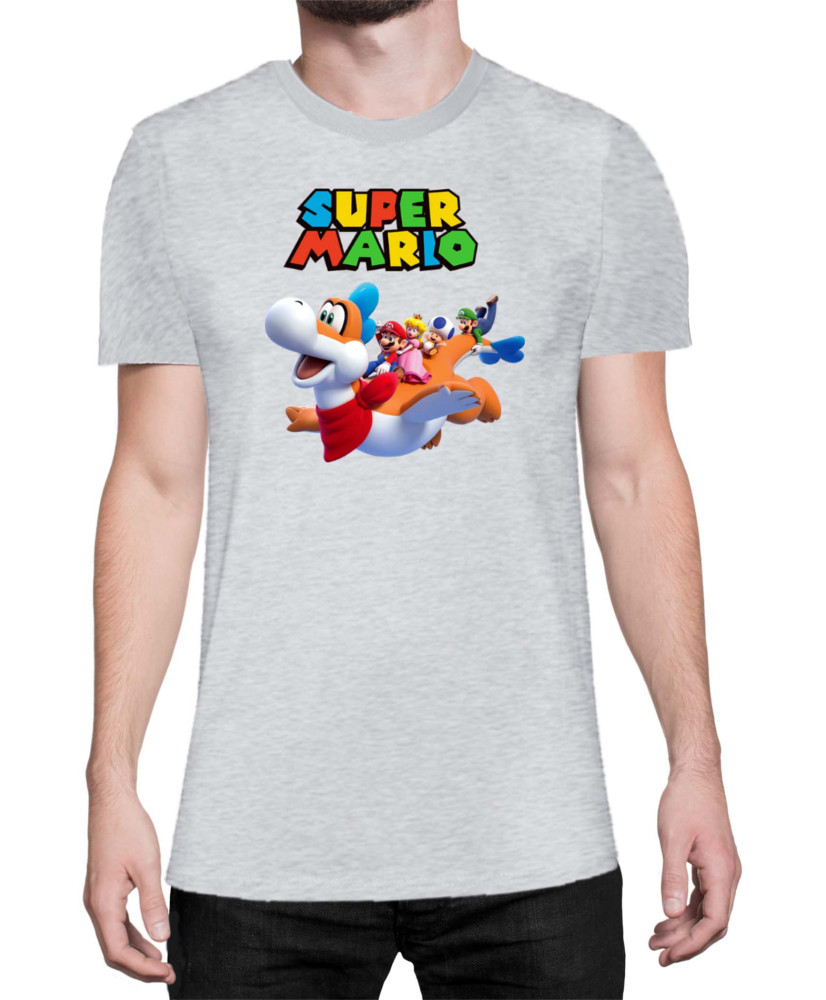 Мъжка Тениска Super Mario Nintendo Mario 17