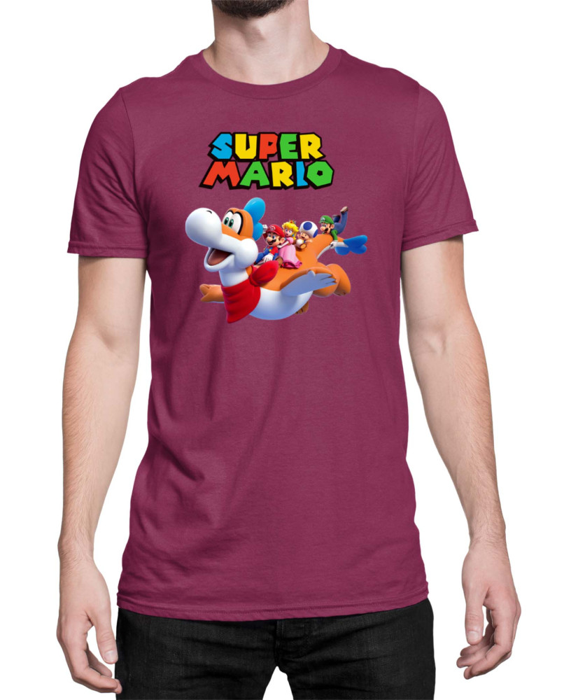 Мъжка Тениска Super Mario Nintendo Mario 17