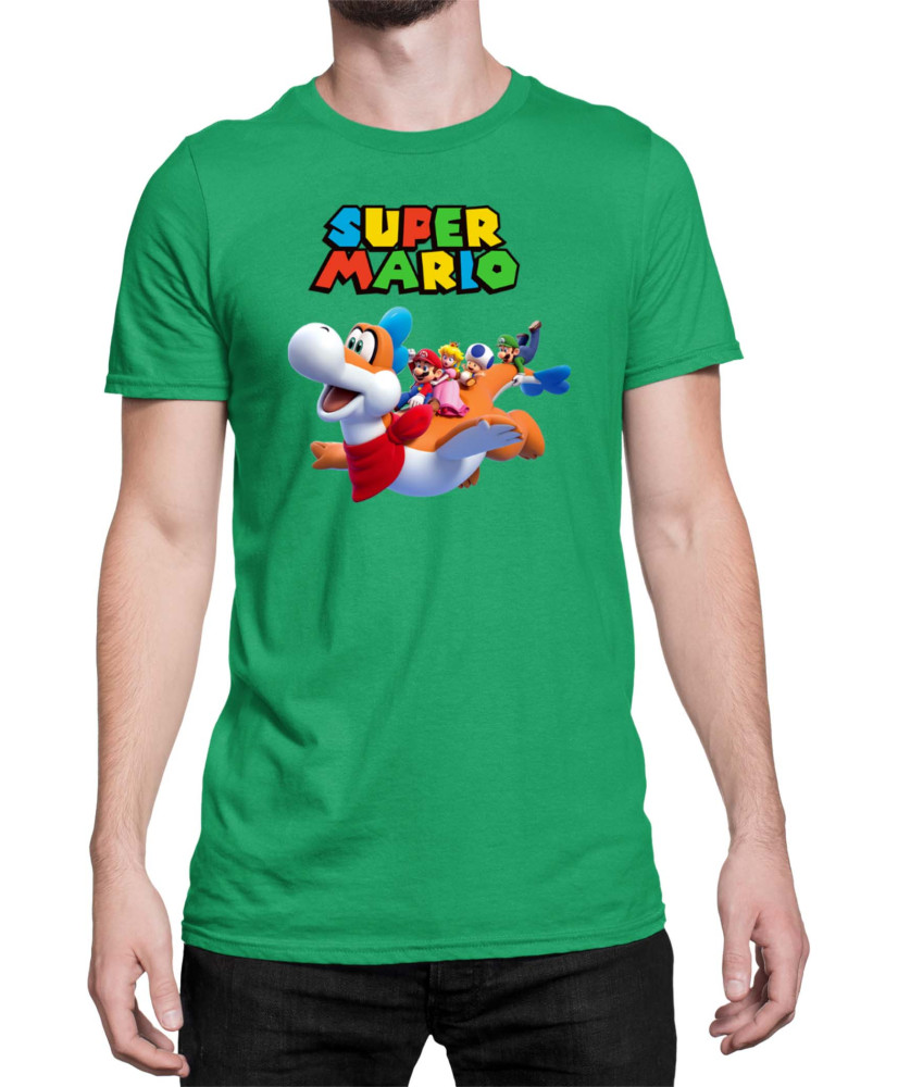 Мъжка Тениска Super Mario Nintendo Mario 17