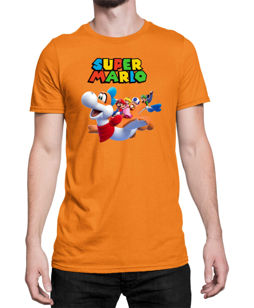 Мъжка Тениска Super Mario Nintendo Mario 17