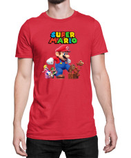 Мъжка Тениска Super Mario Nintendo Mario 18