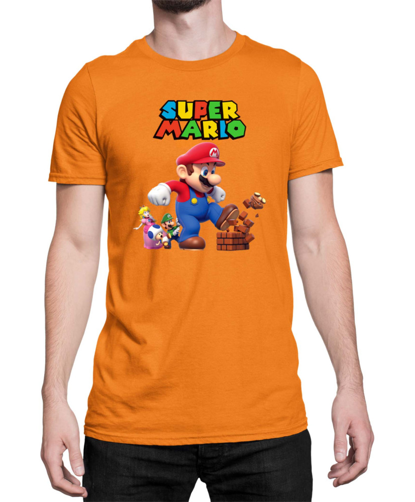 Мъжка Тениска Super Mario Nintendo Mario 18