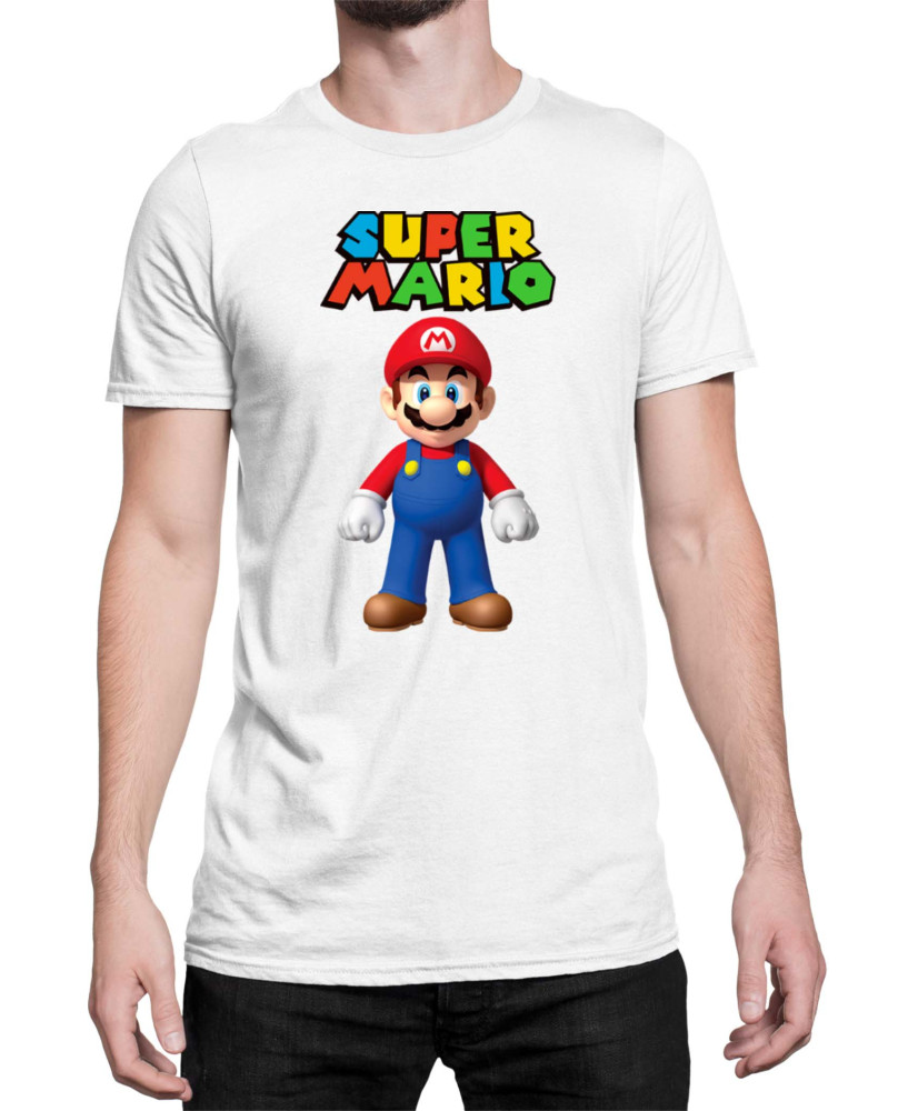 Мъжка Тениска Super Mario Nintendo Mario 19