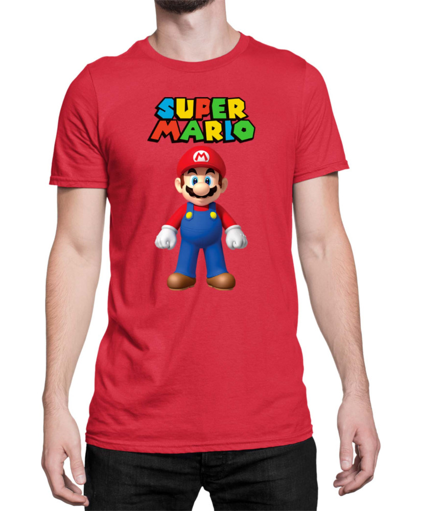 Мъжка Тениска Super Mario Nintendo Mario 19