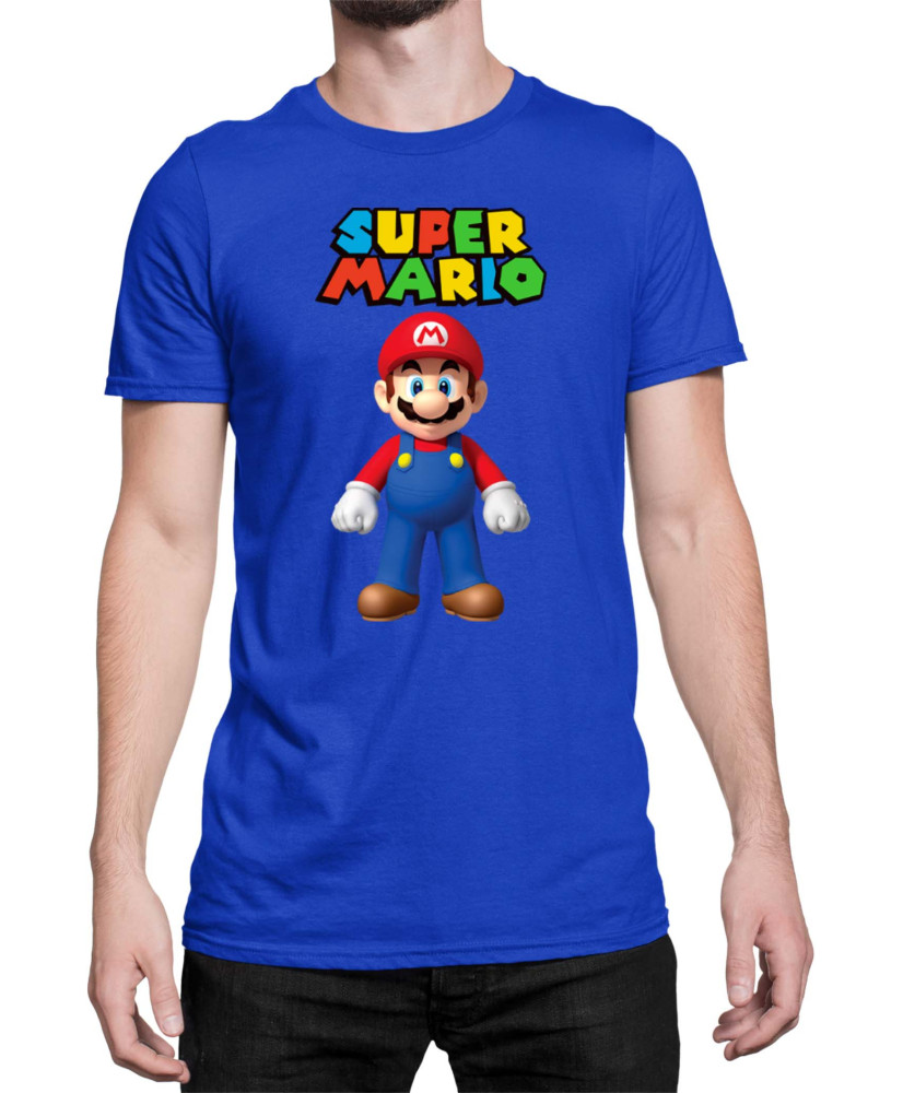Мъжка Тениска Super Mario Nintendo Mario 19