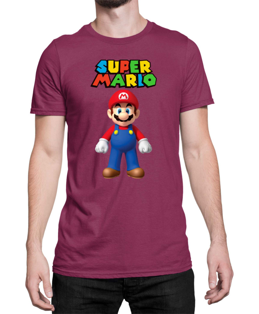 Мъжка Тениска Super Mario Nintendo Mario 19