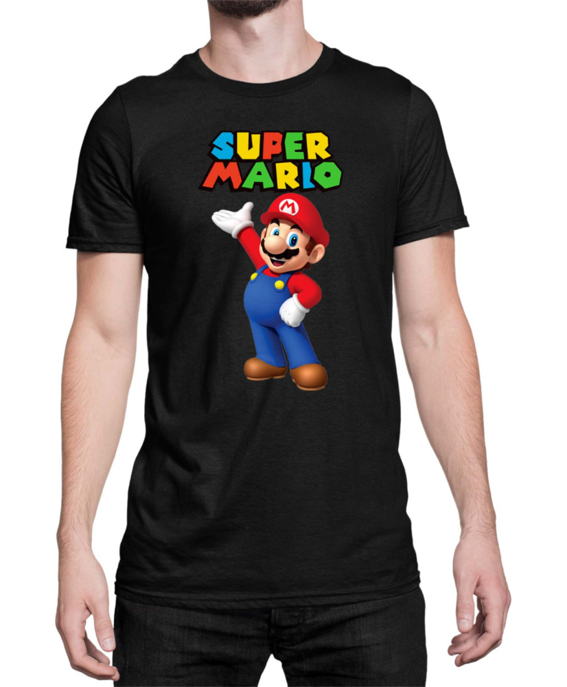 Мъжка Тениска Super Mario Nintendo Mario 21