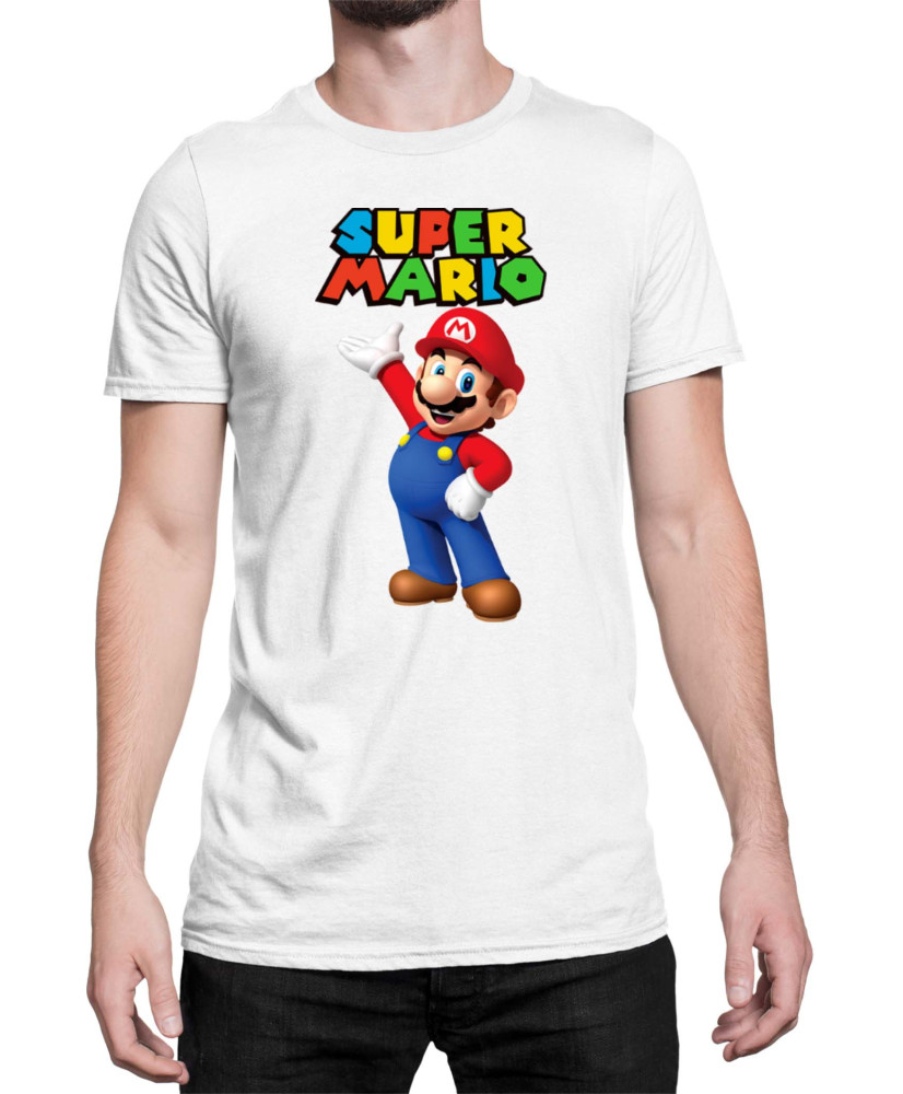 Мъжка Тениска Super Mario Nintendo Mario 21