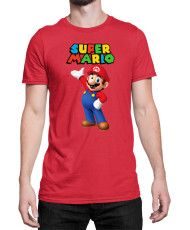 Мъжка Тениска Super Mario Nintendo Mario 21
