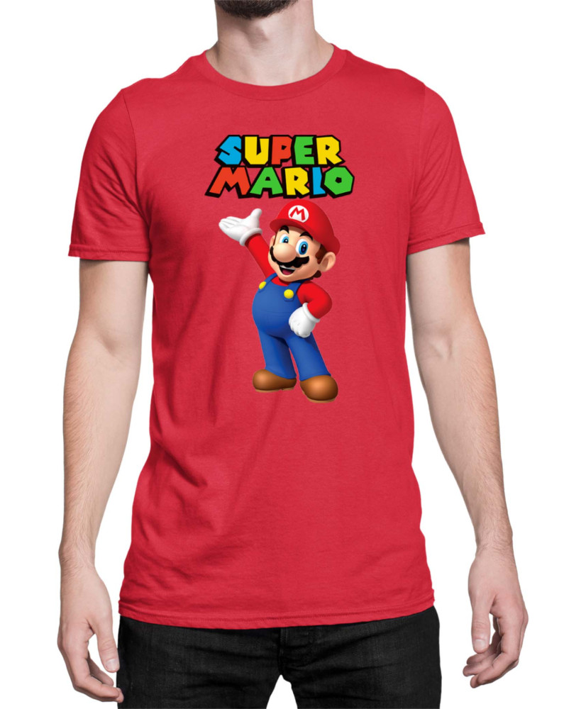 Мъжка Тениска Super Mario Nintendo Mario 21