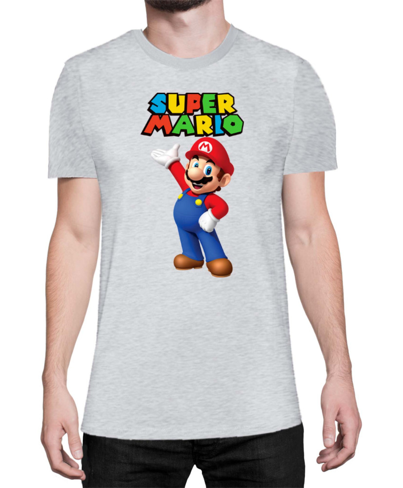 Мъжка Тениска Super Mario Nintendo Mario 21