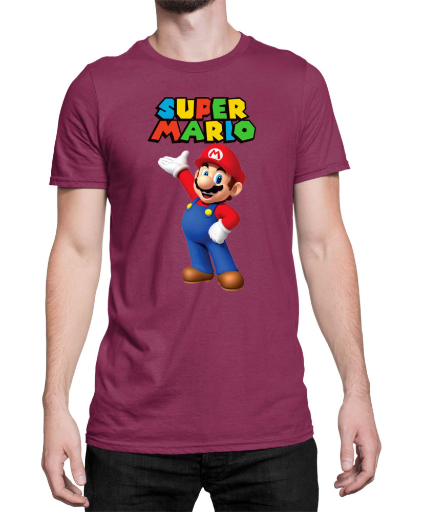 Мъжка Тениска Super Mario Nintendo Mario 21