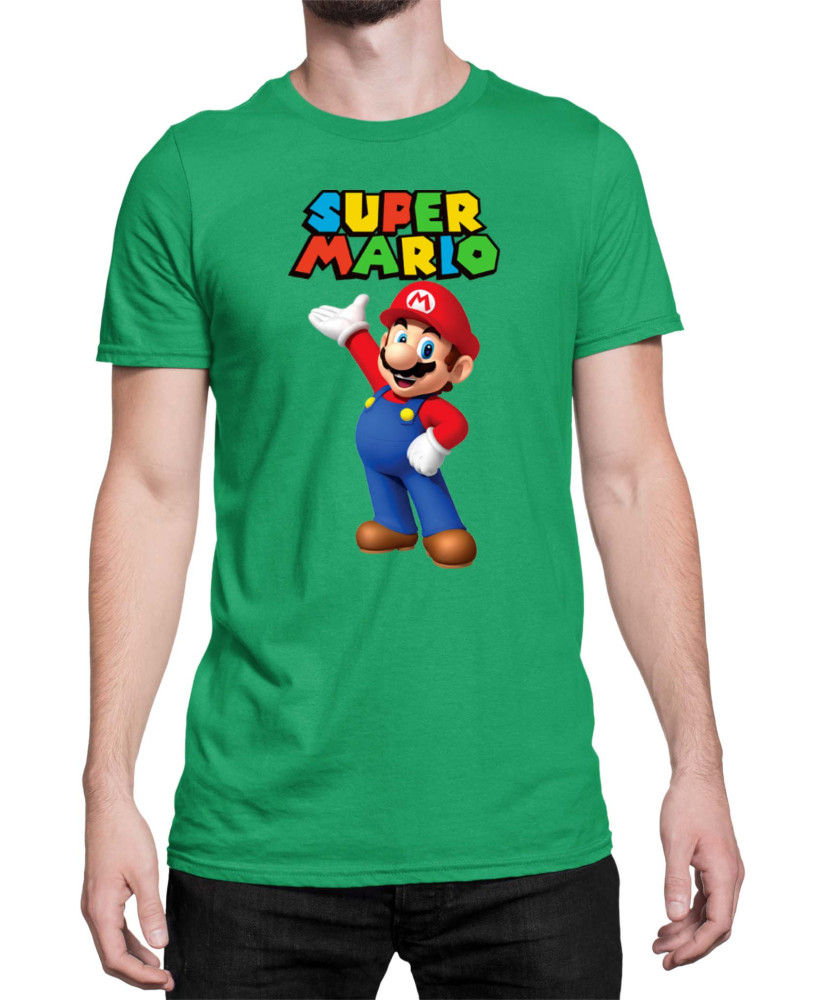Мъжка Тениска Super Mario Nintendo Mario 21