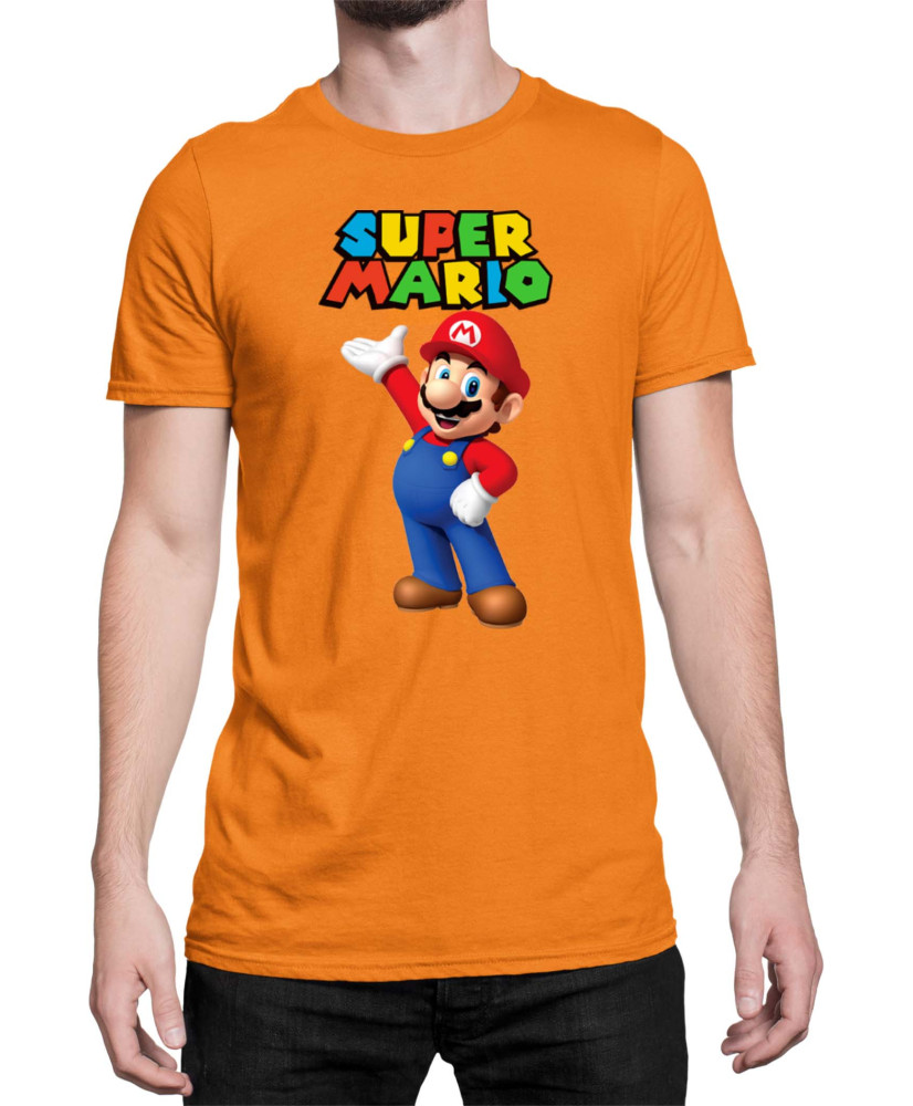 Мъжка Тениска Super Mario Nintendo Mario 21