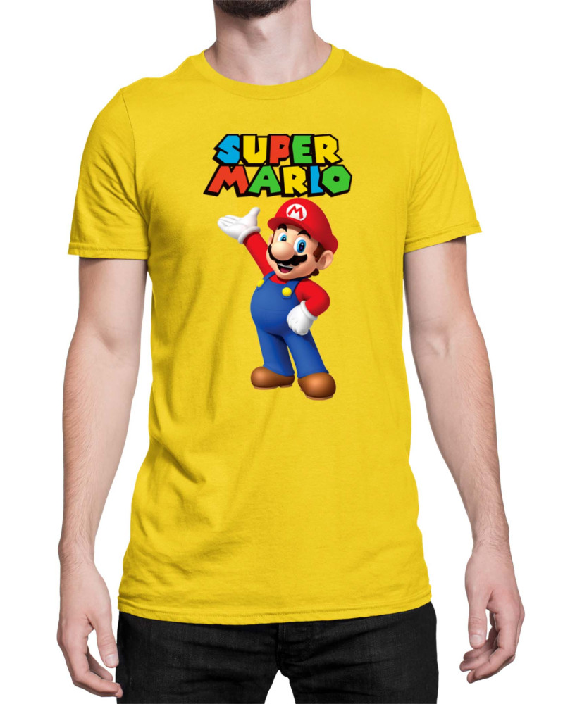 Мъжка Тениска Super Mario Nintendo Mario 21