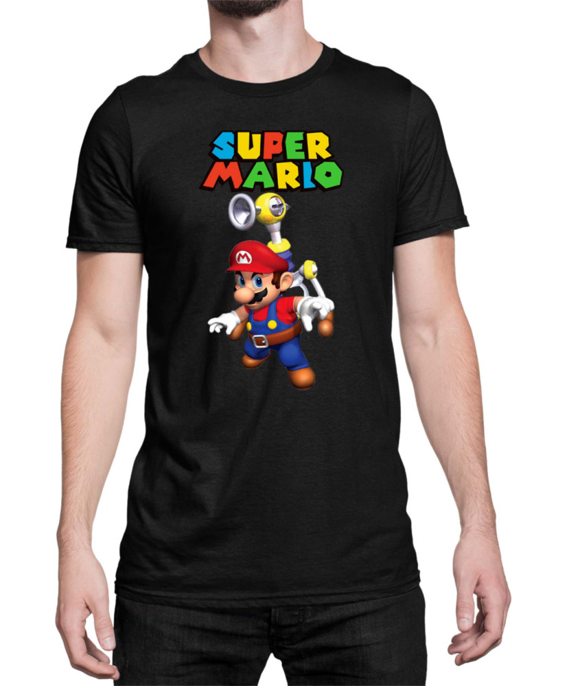 Мъжка Тениска Super Mario Nintendo Mario 22