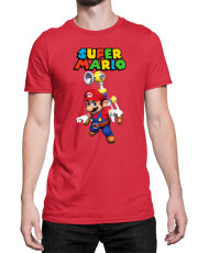 Мъжка Тениска Super Mario Nintendo Mario 22