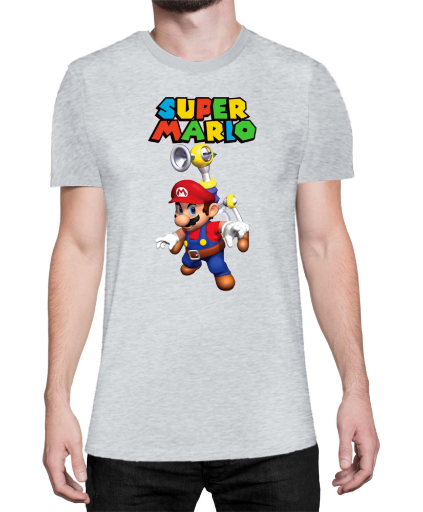 Мъжка Тениска Super Mario Nintendo Mario 22