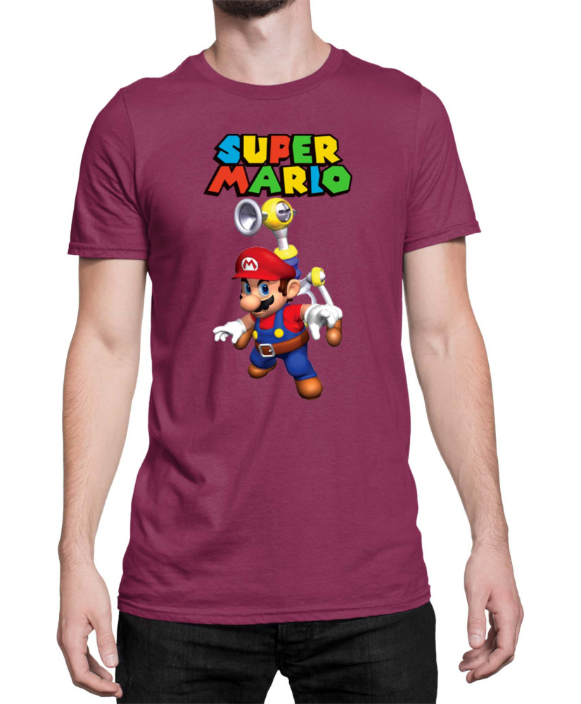 Мъжка Тениска Super Mario Nintendo Mario 22