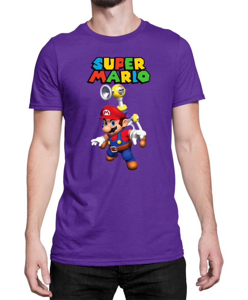 Мъжка Тениска Super Mario Nintendo Mario 22