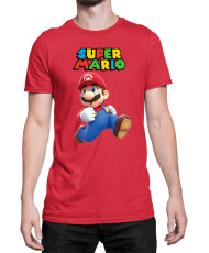Мъжка Тениска Super Mario Nintendo Mario 23