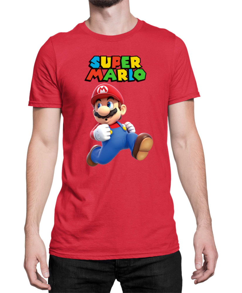 Мъжка Тениска Super Mario Nintendo Mario 23