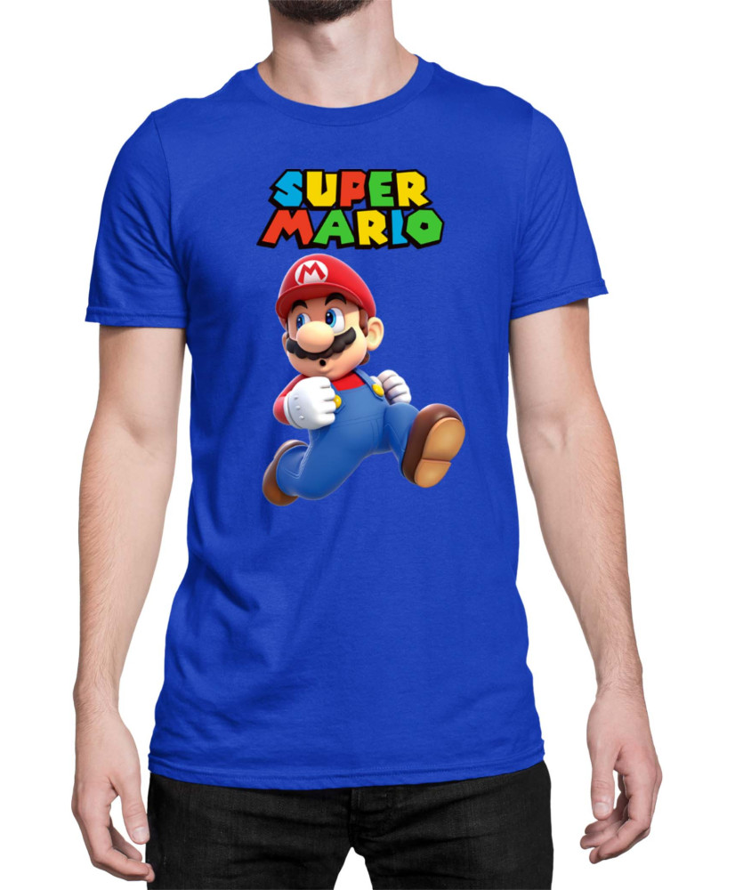Мъжка Тениска Super Mario Nintendo Mario 23