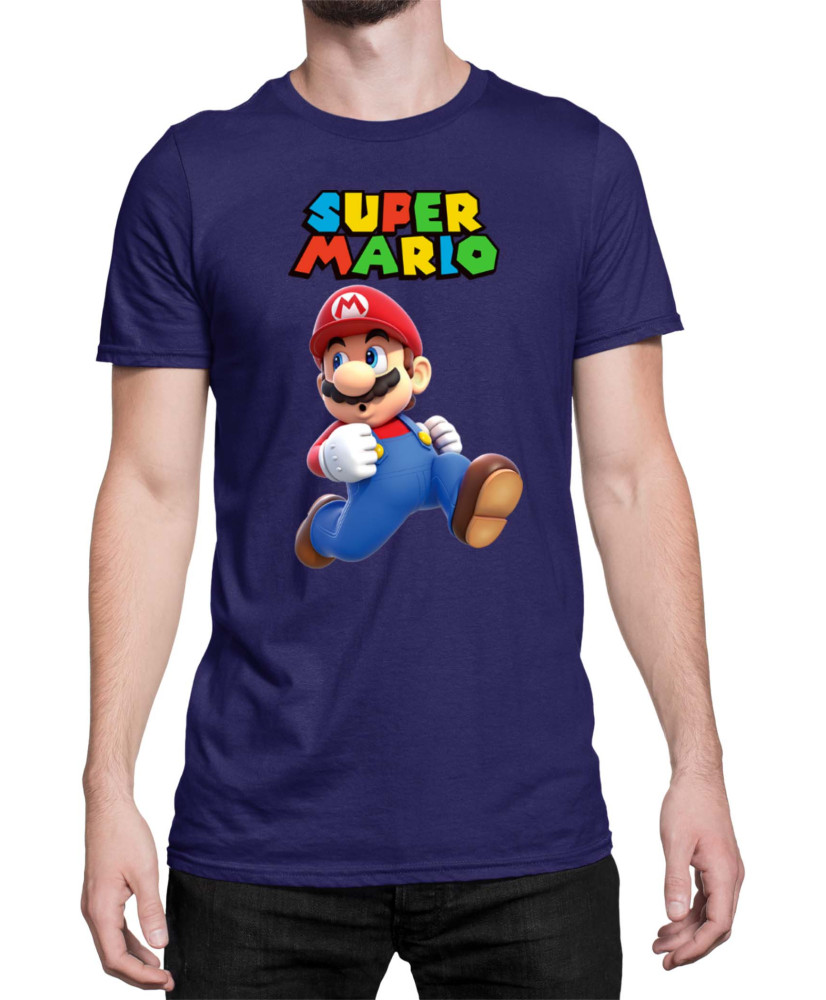 Мъжка Тениска Super Mario Nintendo Mario 23