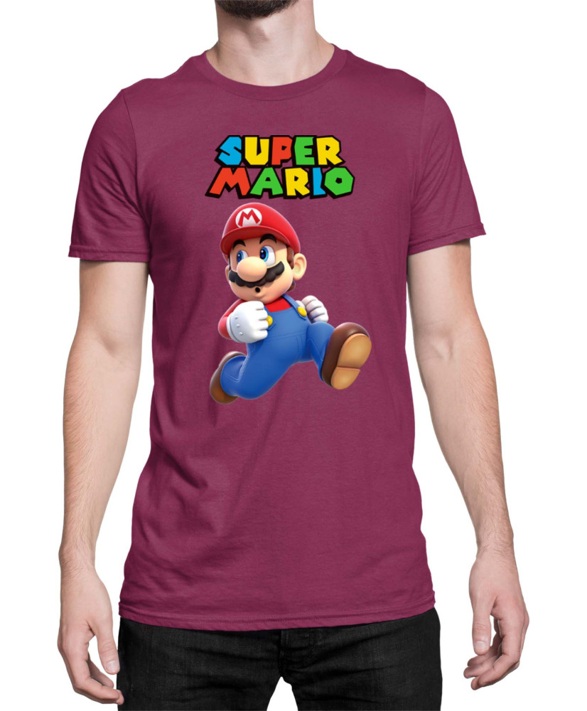 Мъжка Тениска Super Mario Nintendo Mario 23