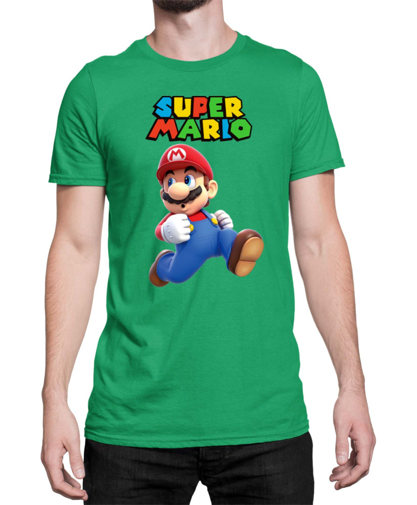 Мъжка Тениска Super Mario Nintendo Mario 23