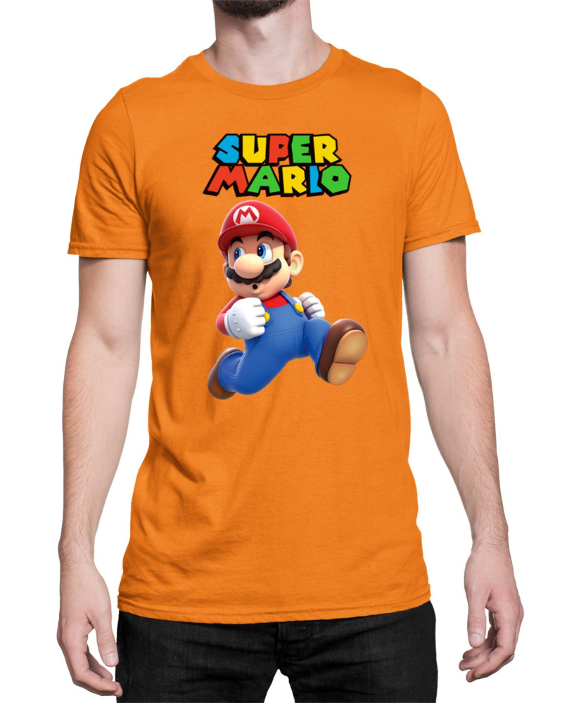 Мъжка Тениска Super Mario Nintendo Mario 23