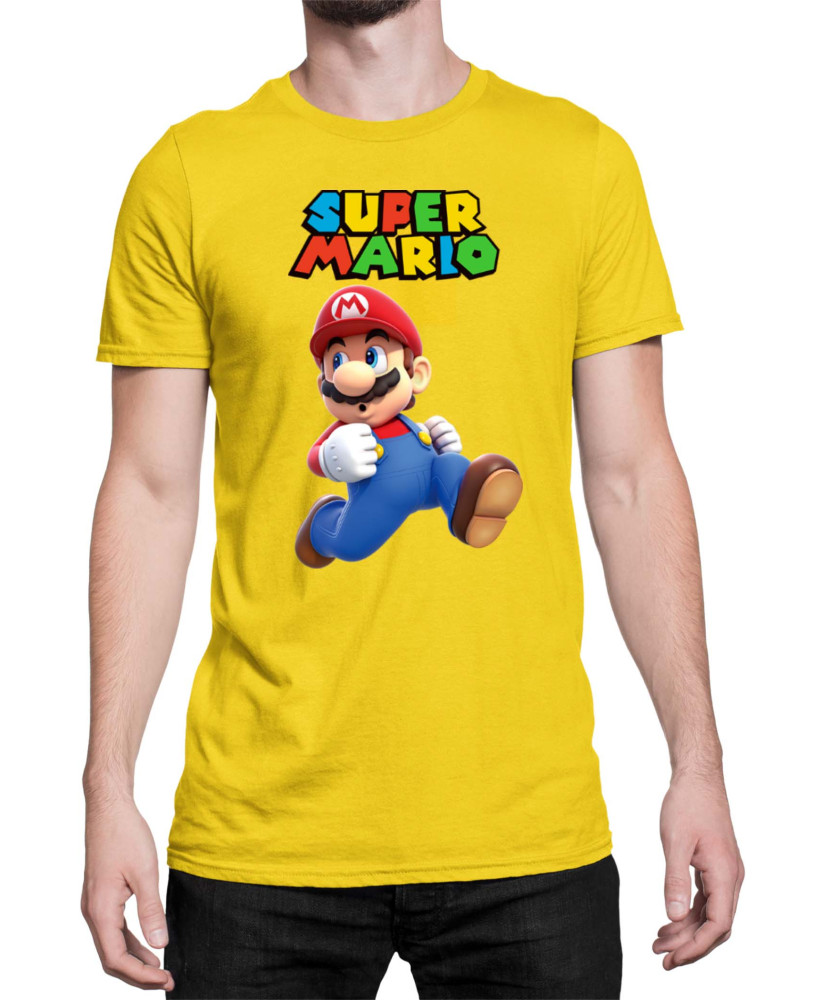 Мъжка Тениска Super Mario Nintendo Mario 23