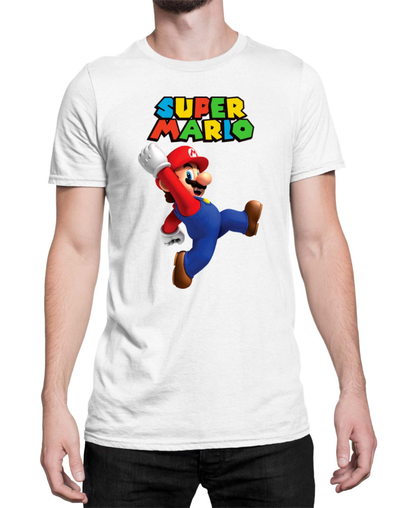 Мъжка Тениска Super Mario Nintendo Mario 25