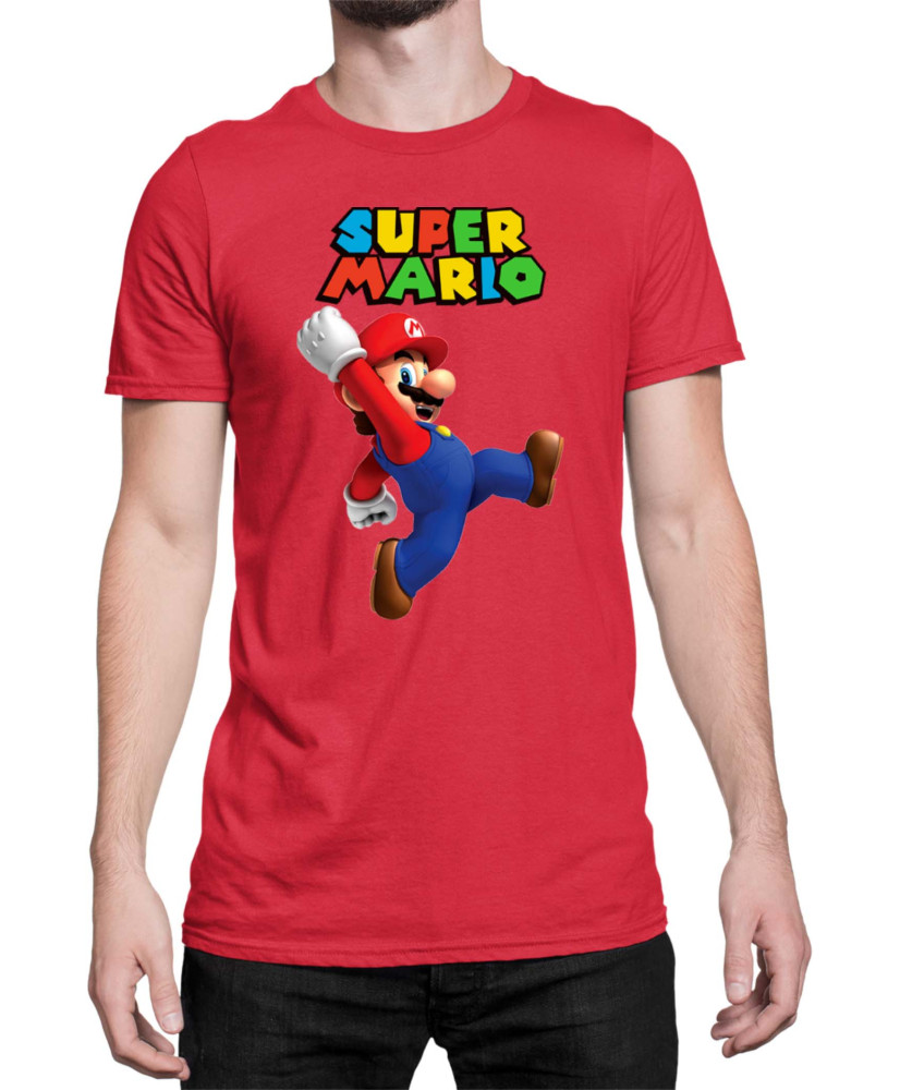 Мъжка Тениска Super Mario Nintendo Mario 25
