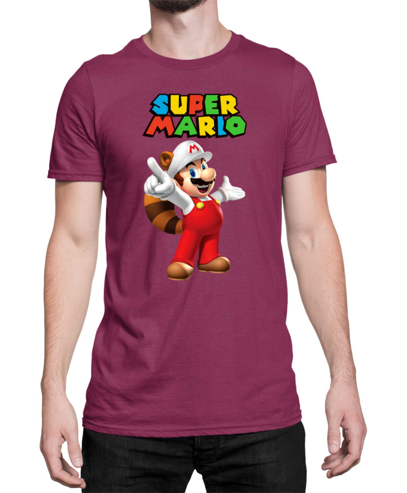 Мъжка Тениска Super Mario Nintendo Mario 27