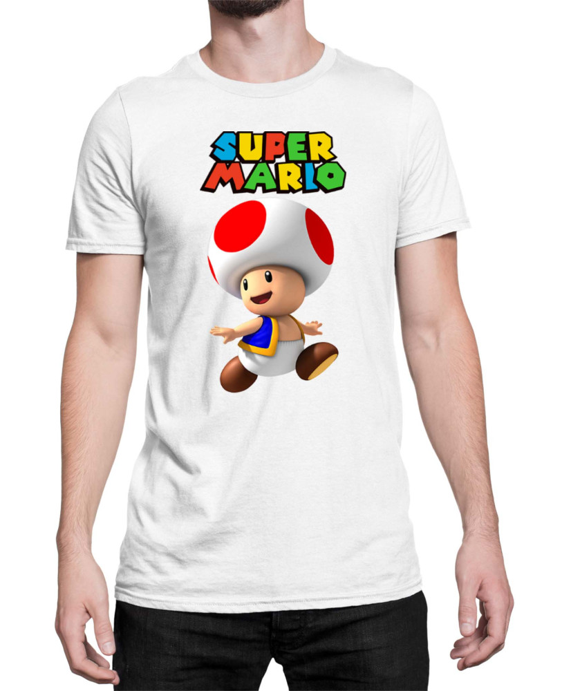 Мъжка Тениска Super Mario Nintendo Mario 28