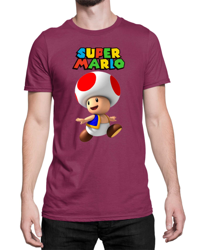Мъжка Тениска Super Mario Nintendo Mario 28